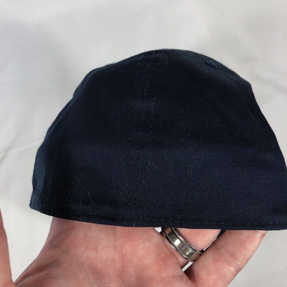 Martell Cognac Navy Blue Embroidered New Era 38thirty Mens Fitted Small-Medium - Picture 6 of 9